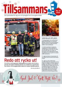 Förstasidan av hyresgästernas nyhetsblad Tillsammans nr 2 2020