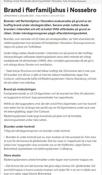 SVT nyhet /