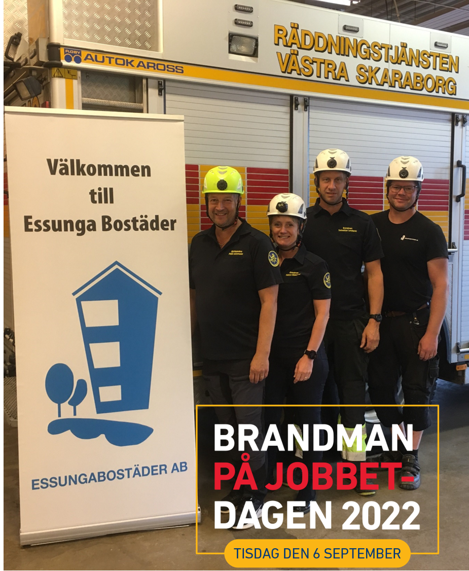 Deltidsbrandmän hos Essunga Bostäder