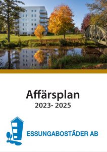 Förstasidan Affärsplan 2023-2025